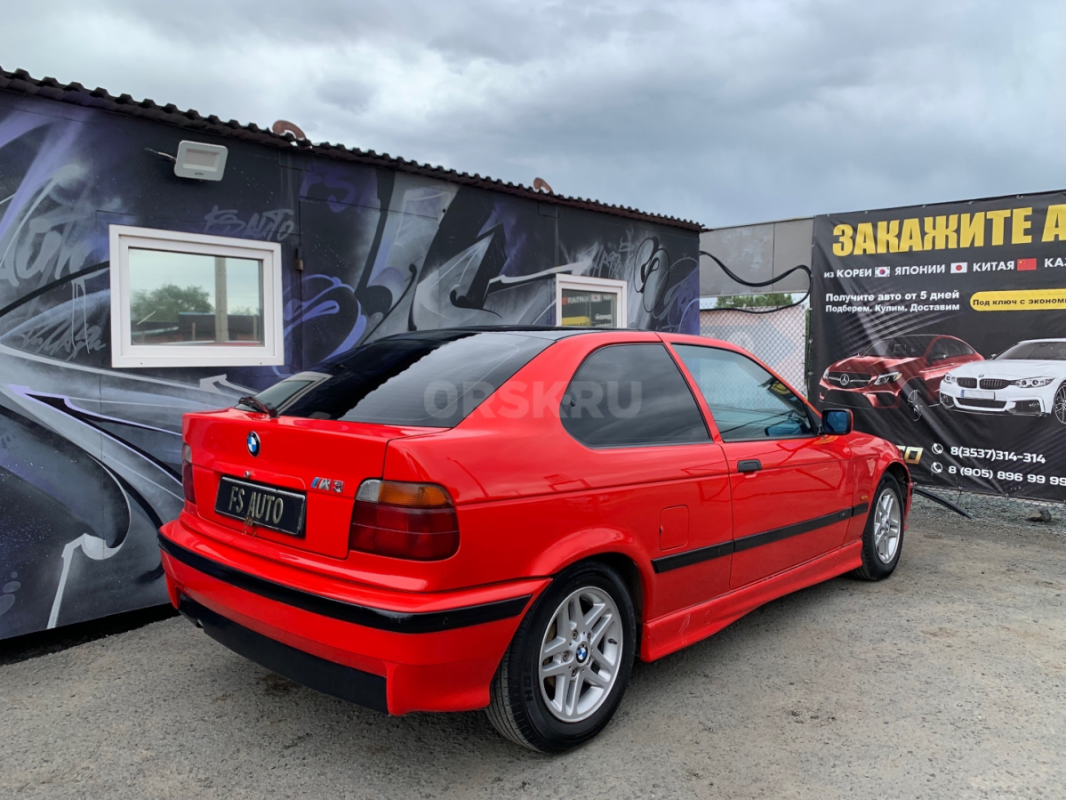 В продаже BMW 3 серия Е36 compact.
1997 год. - Орск