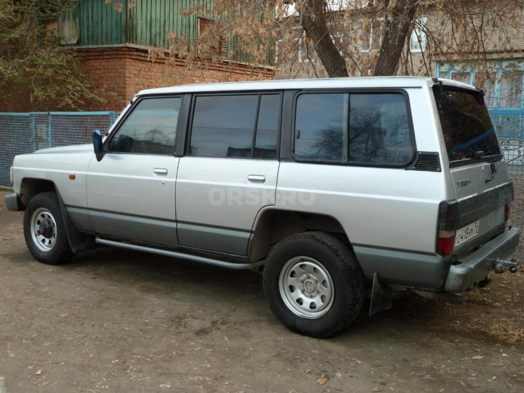 Внедорожник Nissan-Patrol 1991 г, поколение К160, 2,8 D 4WD MT (116 л.с). 6-цилиндровый дизель с тур - Орск