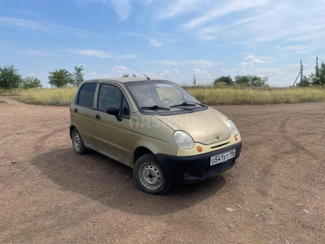 Продается Daewoo Matiz, цвет - бежевый, 2007 года выпуска, пробег - 113 000 километров. - Орск