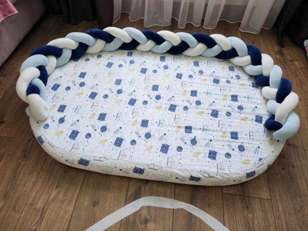 Комплект матрасов в детскую кроватку: круглый 75×75 см и овальный 125×75 см, высота 11 см. - Орск