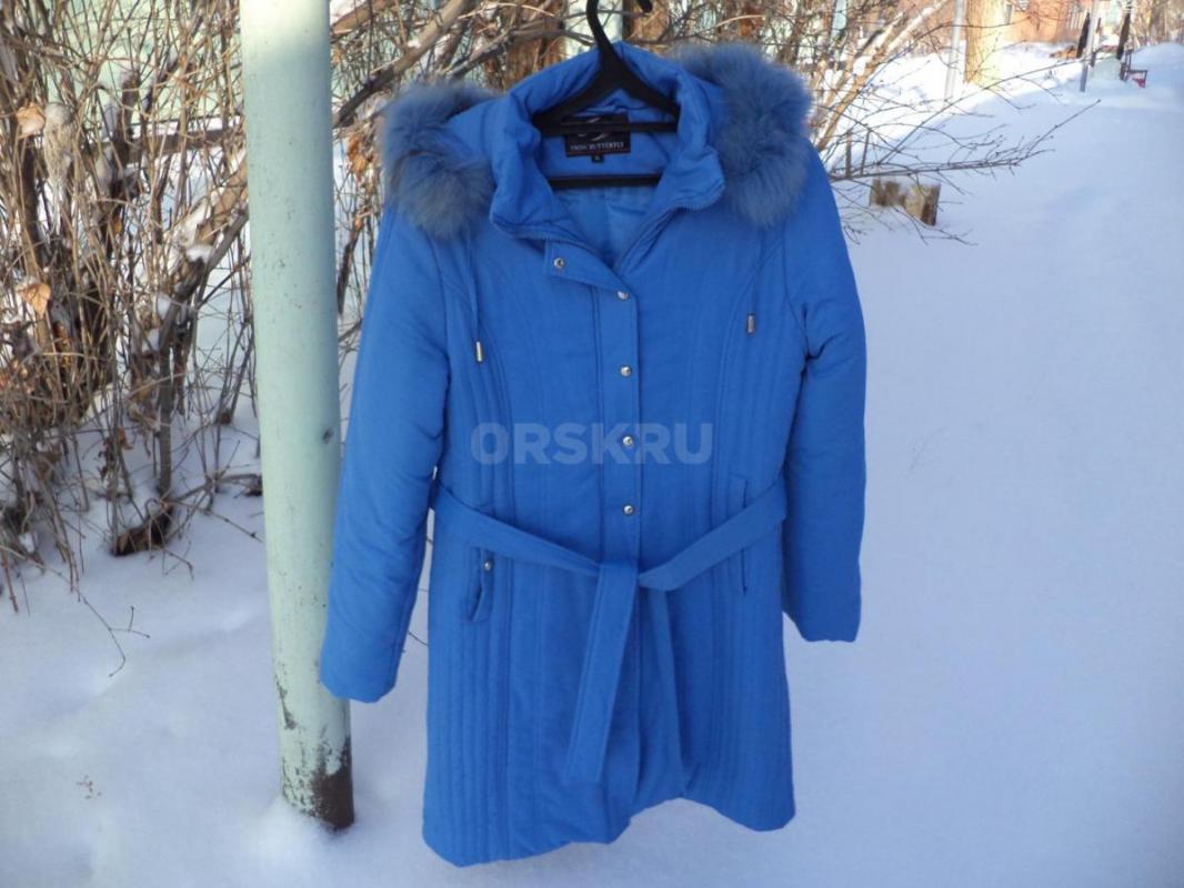 Куртка пуховик для девушки 44, 46р. с капюшоном  2000р. - Орск