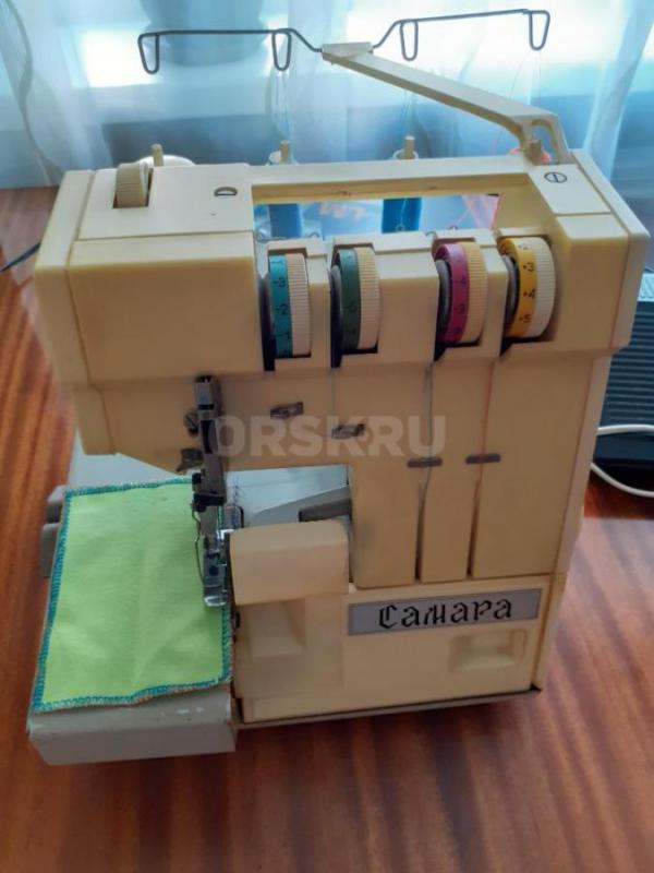 Продам бытовой оверлок Самара, 3-4 ниточный,  состояние хорошее, рабочее. - Орск