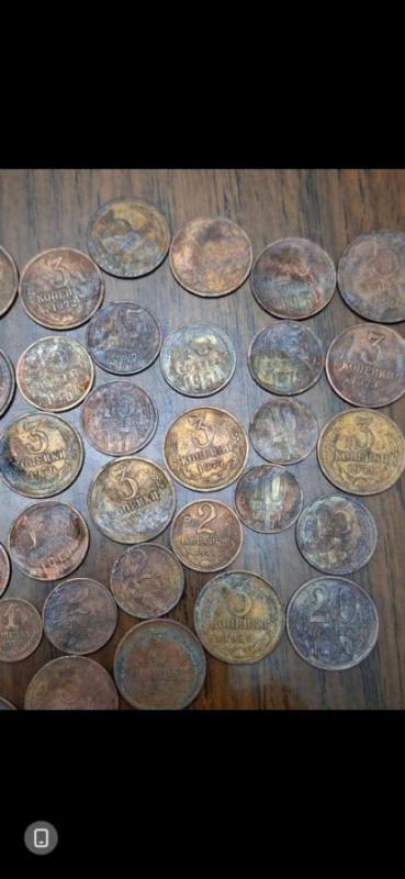 Продам монеты СССР 1, 2, 3, 5, 10, 15, 20копеек от 1960 - 1990г. - Орск