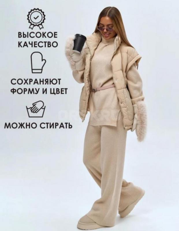 Продам новые стильные меховые варежки из экомеха, производство Республика Корея, отличное качество, - Орск