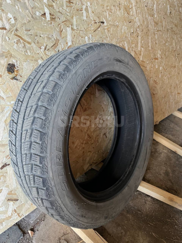 R 18 225 60 зимняя резина липучка STREAMSTONE, стояла на Nissan X-trail. - Орск