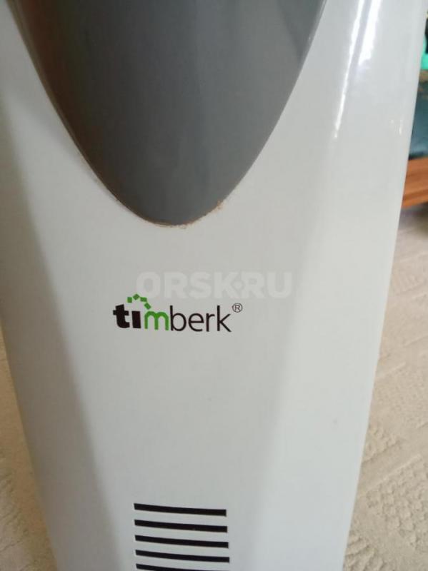 Продам обогреватель масленый Timberk (производство Швеция) в отличном состоянии (мало б/у), электрон - Орск