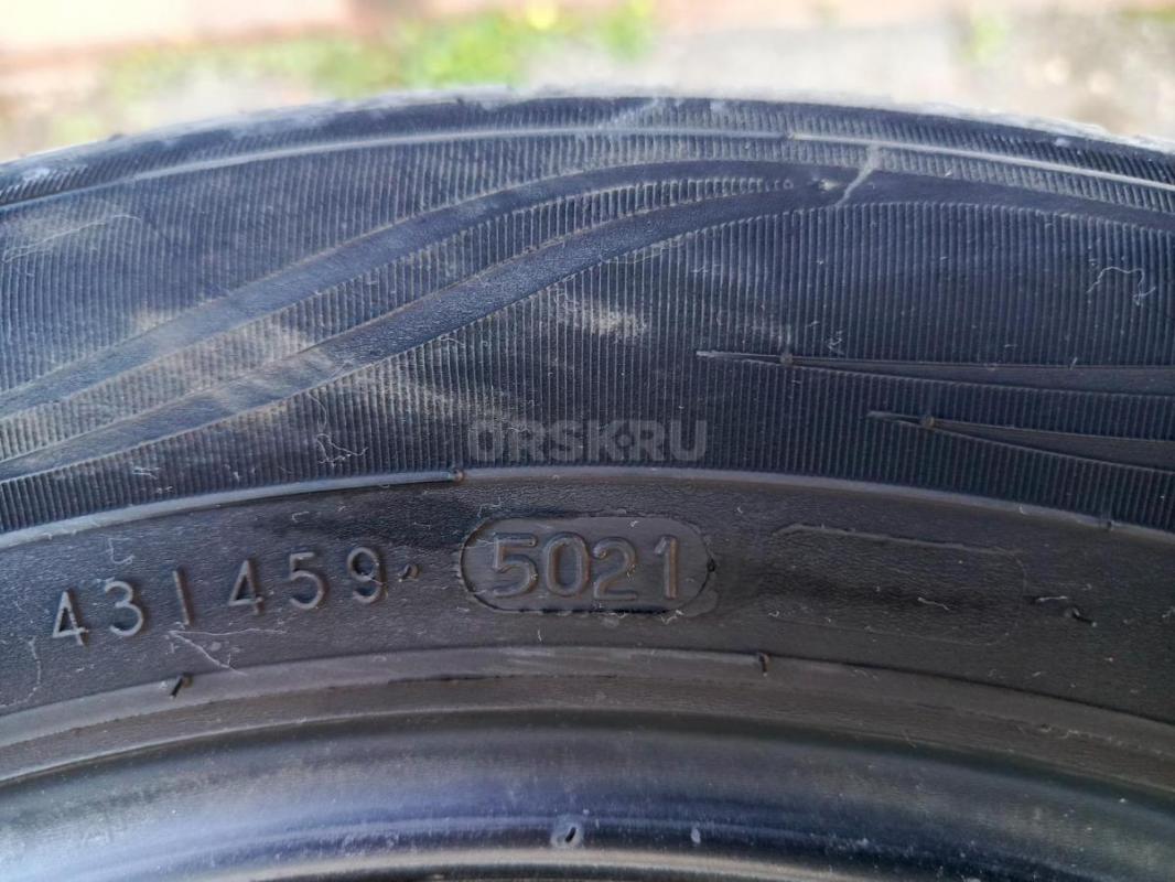 Продам комплект б/у летних шин 205/55/R16 Nokian Hakka Green 3. - Орск